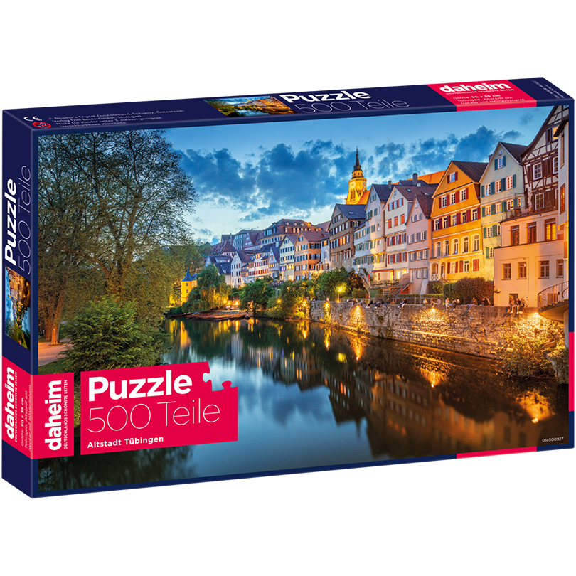 1000 Teile Ravensburger Puzzle Deutschland Collection Regensburg, Blick auf die Altstadt 19781