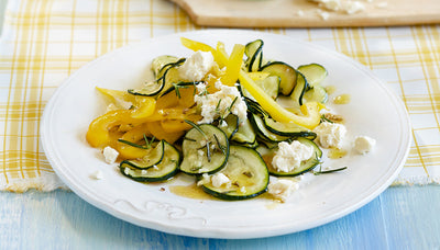 Warmer Zucchinisalat