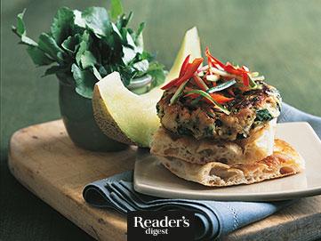 Asia-Thunfisch-Burger
