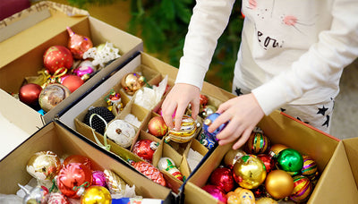 Sieben Tipps zum Lagern von Weihnachts-Deko