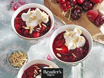Beeren-Kirsch-Kompott