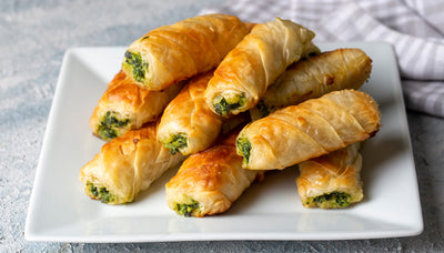 Börek mit Käse und Spinat
