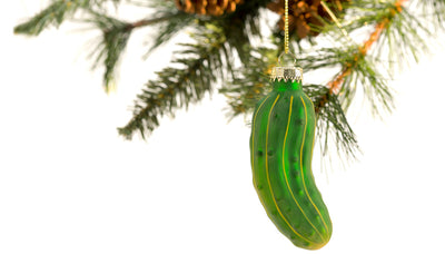 Christmas Pickle - die Glasgurke am Weihnachtsbaum