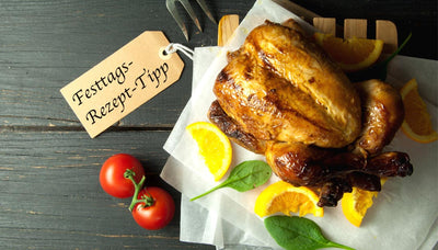 So lecker: Rezept für ein Weihnachtsmenü mit Orangen-Hähnchen