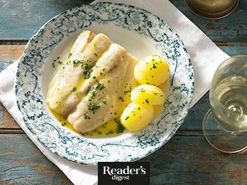 Grillfisch mit Zitronenbutter