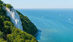 Ganz in Weiß: Kreidefelsen auf Rügen