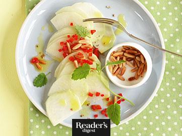 Kohlrabi-Carpaccio