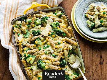 Nudelauflauf mit Fisch und Brokkoli – Reader's Digest