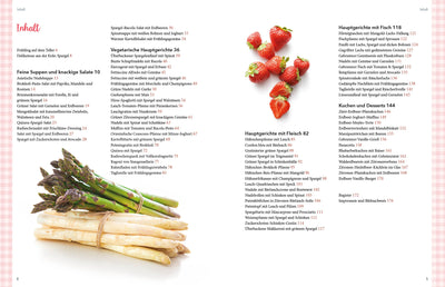 Frische Rezepte mit Spargel, Erdbeeren und Co