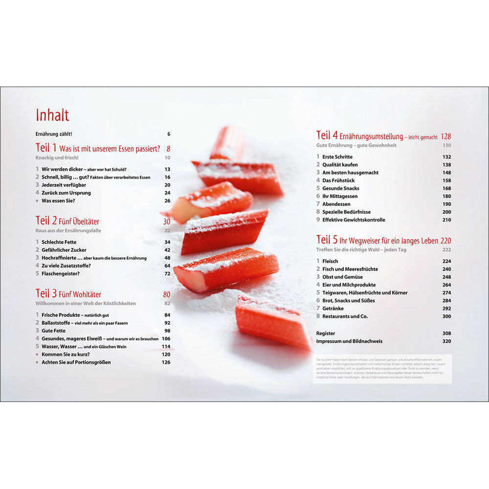 Besser essen, lange leben