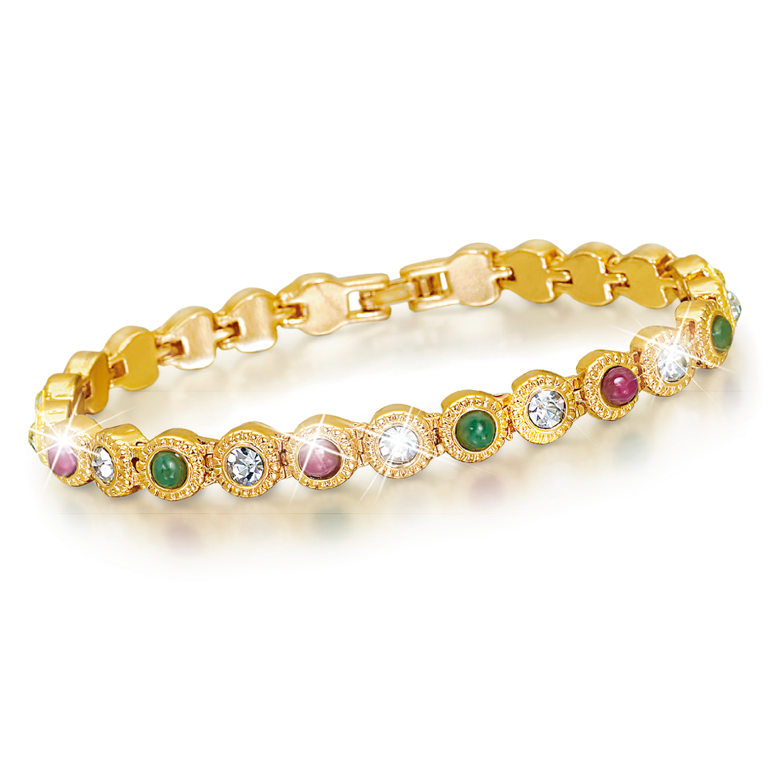 Armband mit Echtsteinen