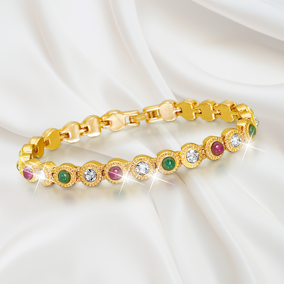 Armband mit Echtsteinen