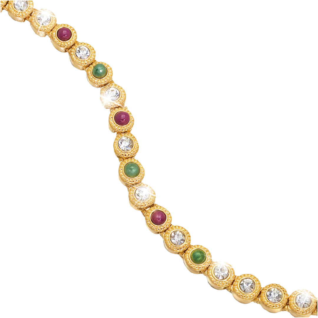 Armband mit Echtsteinen