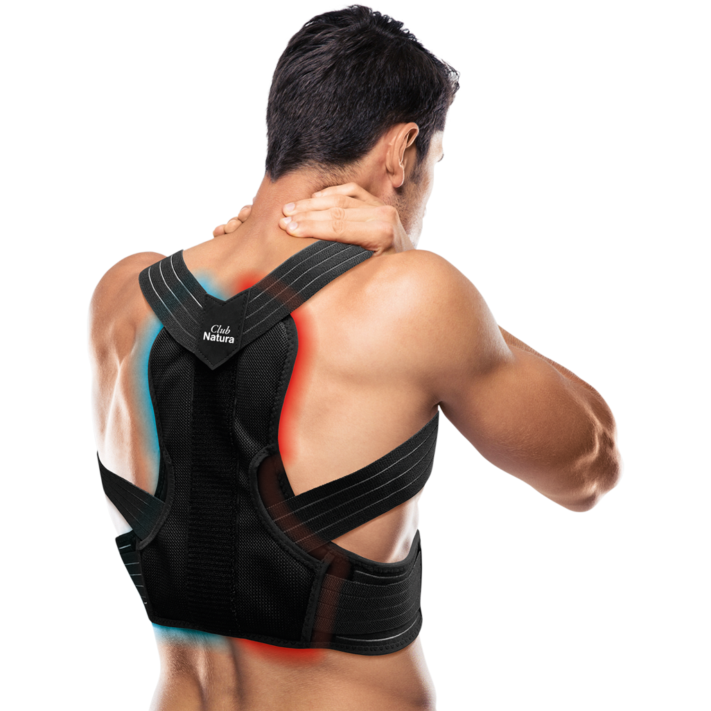 Geradehalter mit Kühl- und Wärmeeinlagen