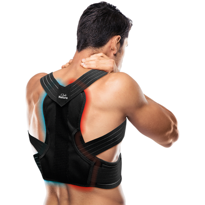 Geradehalter mit Kühl- und Wärmeeinlagen