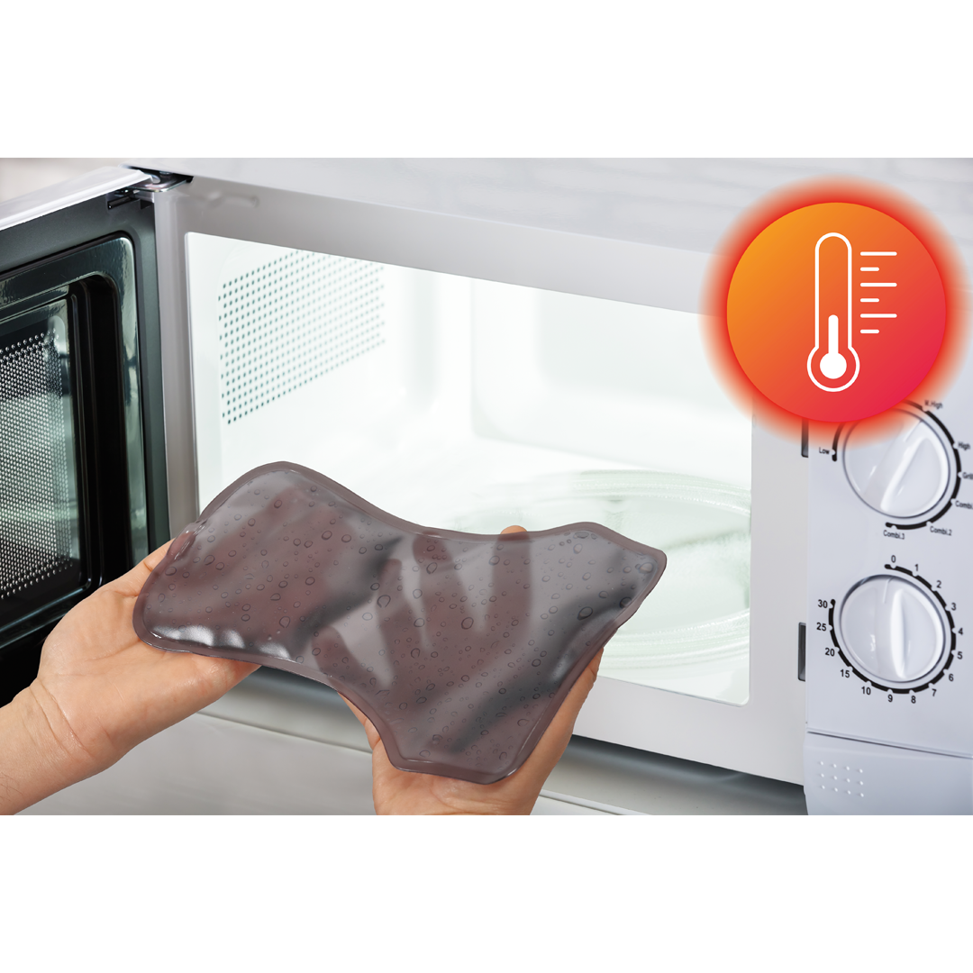 Geradehalter mit Kühl- und Wärmeeinlagen