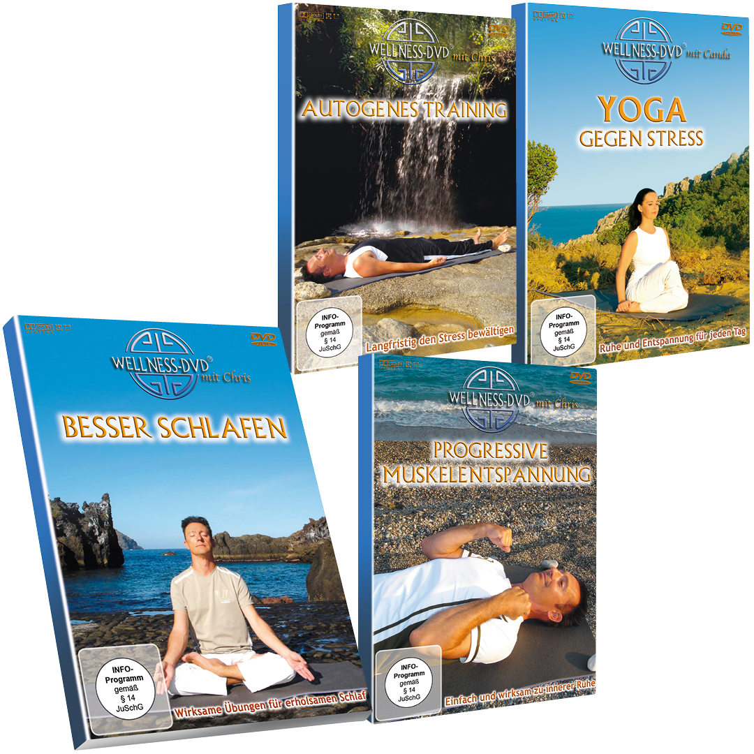 Entspannt durch den Alltag - Autogenes Training, Besser Schlafen, Progressive Muskelentspannung, Yoga gegen Stress