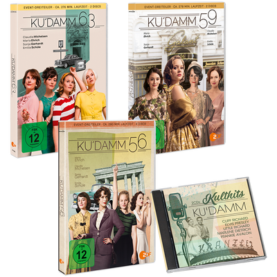 Ku'damm - 56, 59, 63 / ZDF-Familienserie + Kulthits-CDs