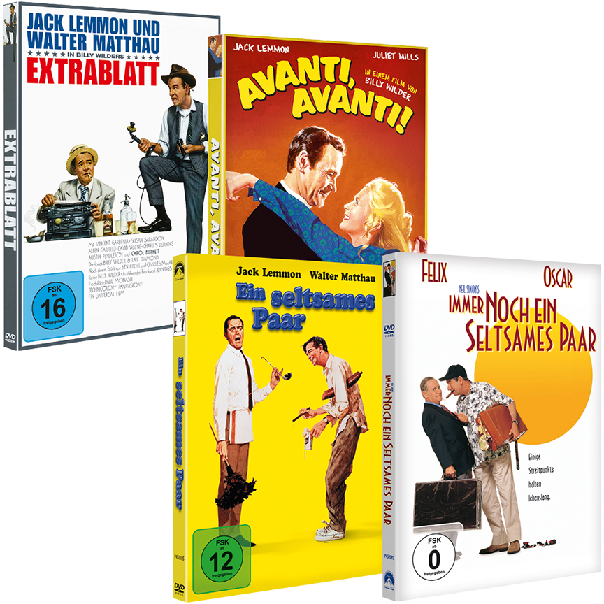 Ein seltsames Paar - Jack Lemmon und Walter Matthau
