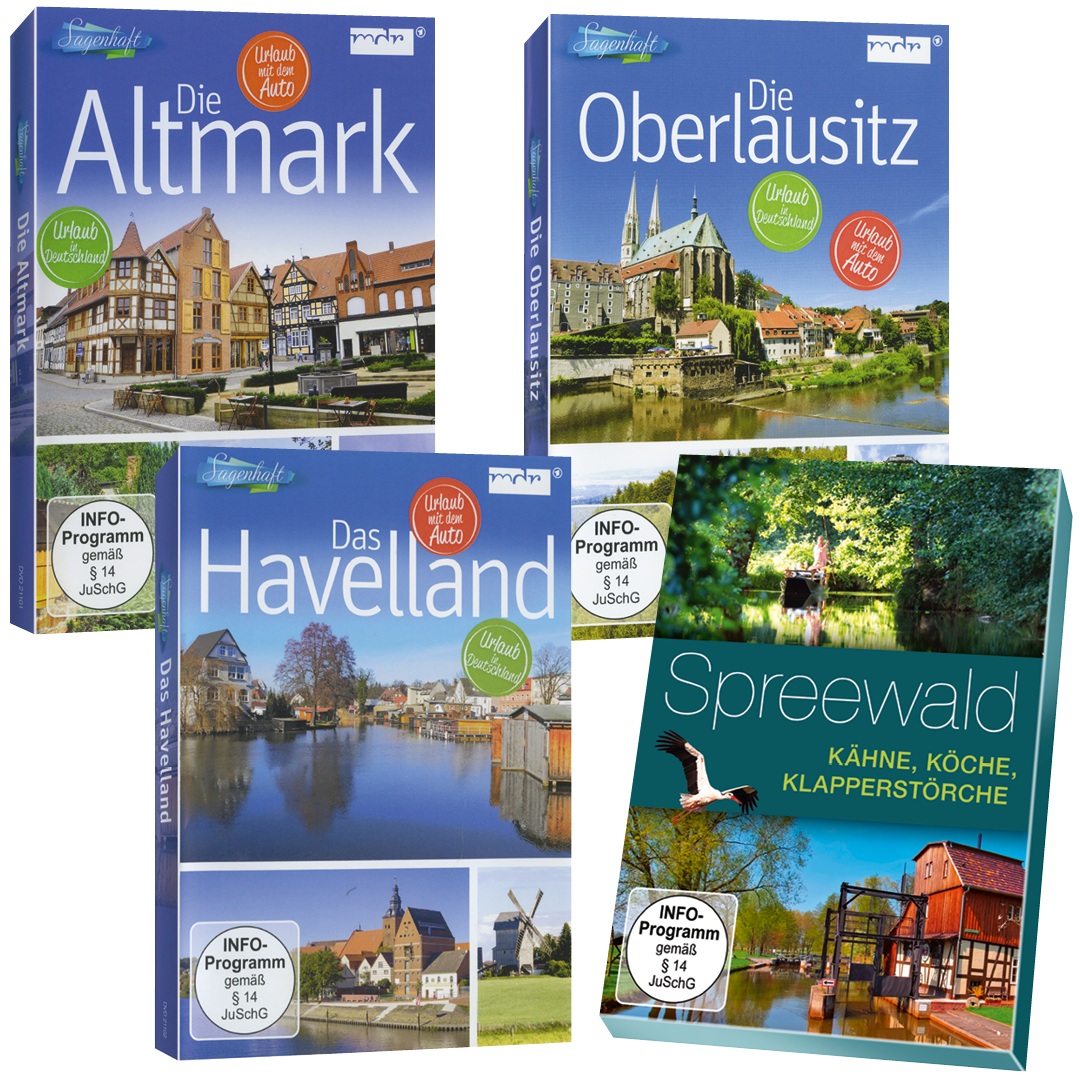 Sagenhaft Reisen: Die Altmark, Die Oberlausitz, Das Havelland, Der Spreewald