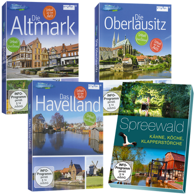 Sagenhaft Reisen: Die Altmark, Die Oberlausitz, Das Havelland, Der Spreewald