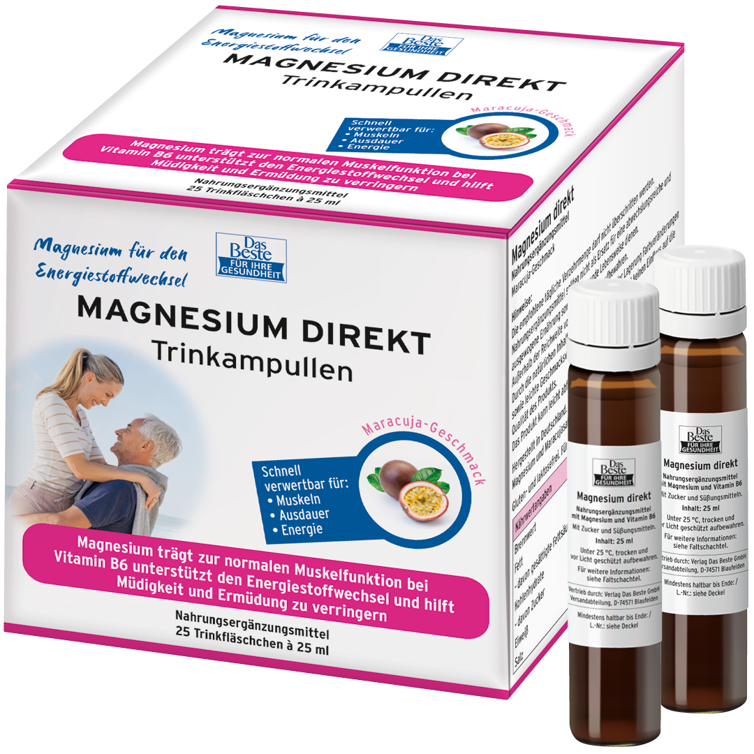Magnesium direkt Trinkampullen