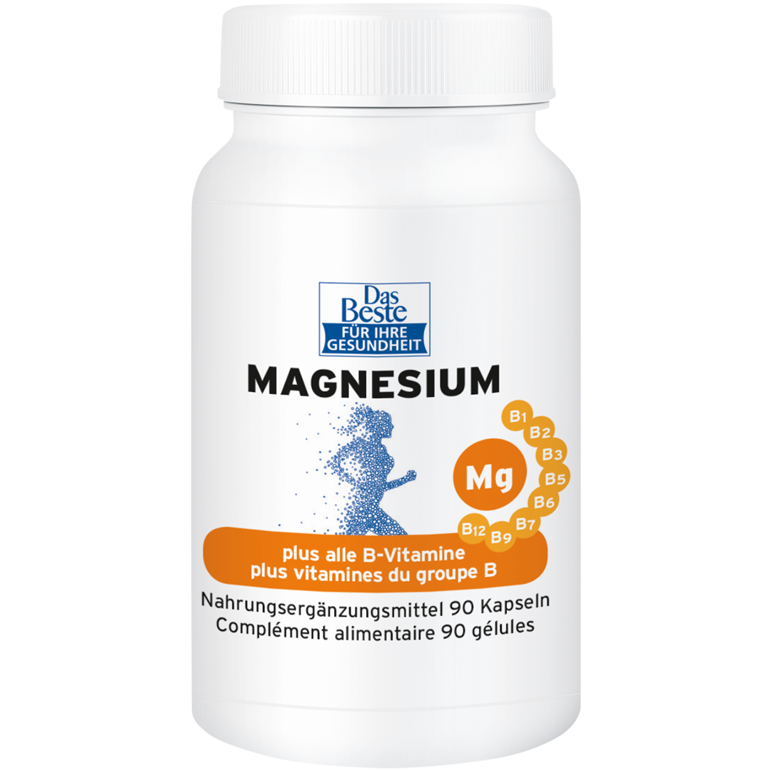 Magnesium plus alle B-Vitamine