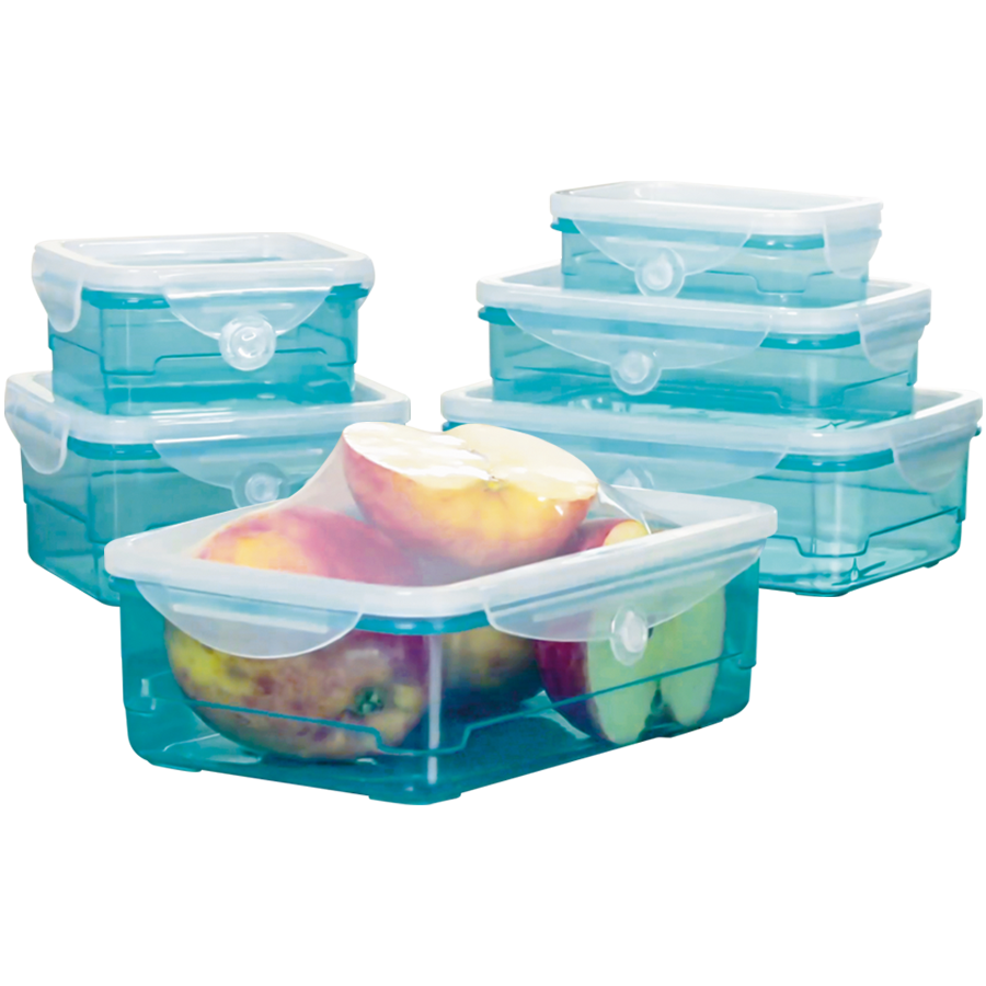 6er-Set Frischhaltedosen