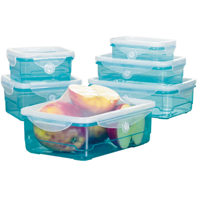 6er-Set Frischhaltedosen