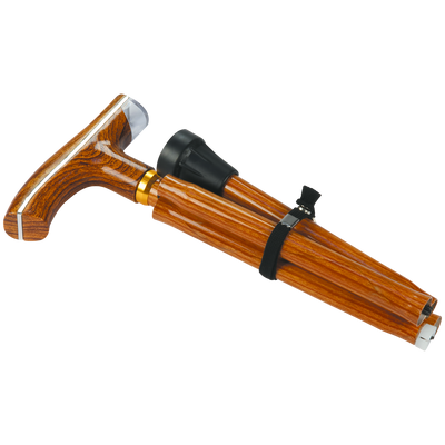 faltbarer Gehstock mit Licht