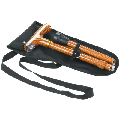 faltbarer Gehstock mit Licht