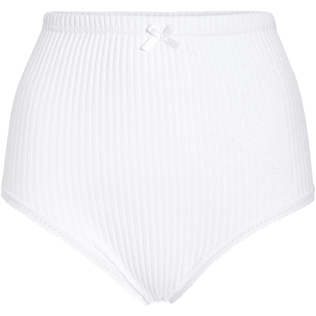 Baumwoll-Taillenslip (6er-Set)