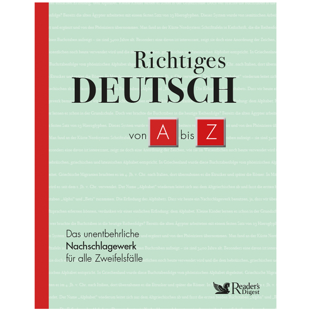 Richtiges Deutsch von A bis Z