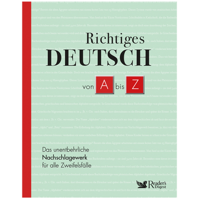 Richtiges Deutsch von A bis Z