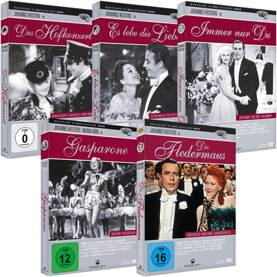 Best of Johannes Heesters - Die Fledermaus, Gasparone, Immer nur Du, Es lebe die Liebe, Das Hofkonzert