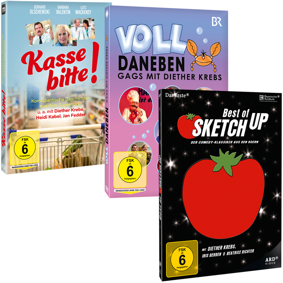 Diether-Krebs-Kollektion: Best of Sketch Up, Voll daneben, Kasse bitte!