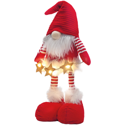 Weihnachtswichtel mit LED