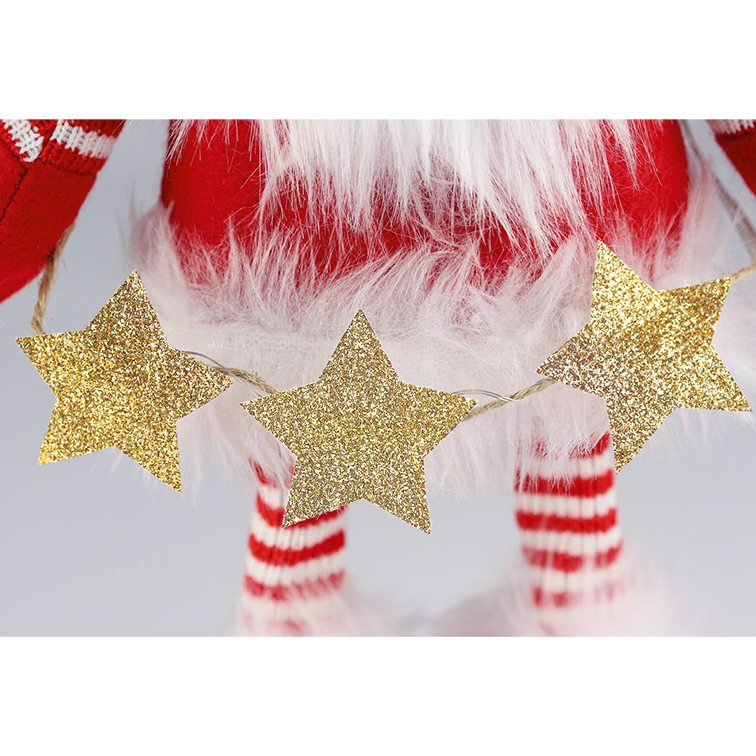 Weihnachtswichtel mit LED