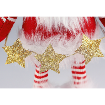 Weihnachtswichtel mit LED