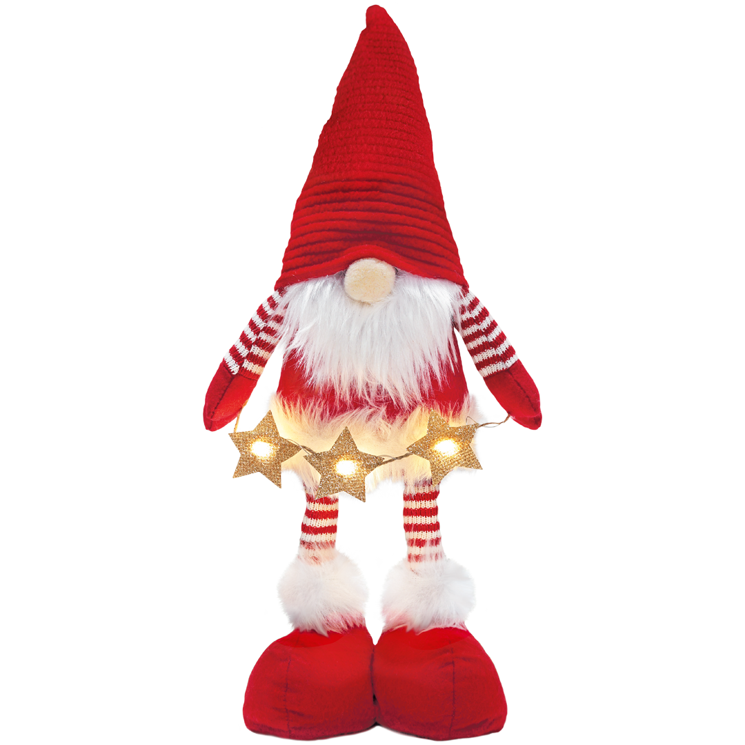 Weihnachtswichtel mit LED