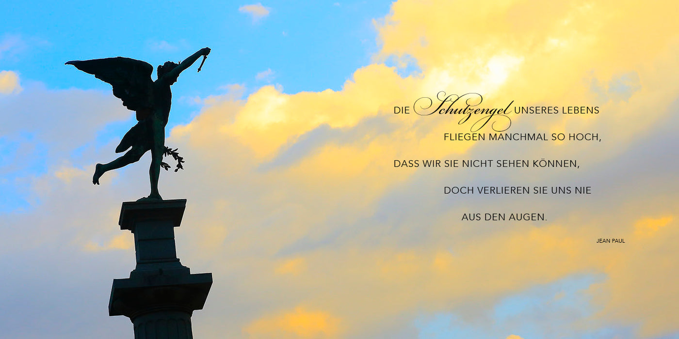 Von Engeln begleitet - Buch und Postkarten-Set