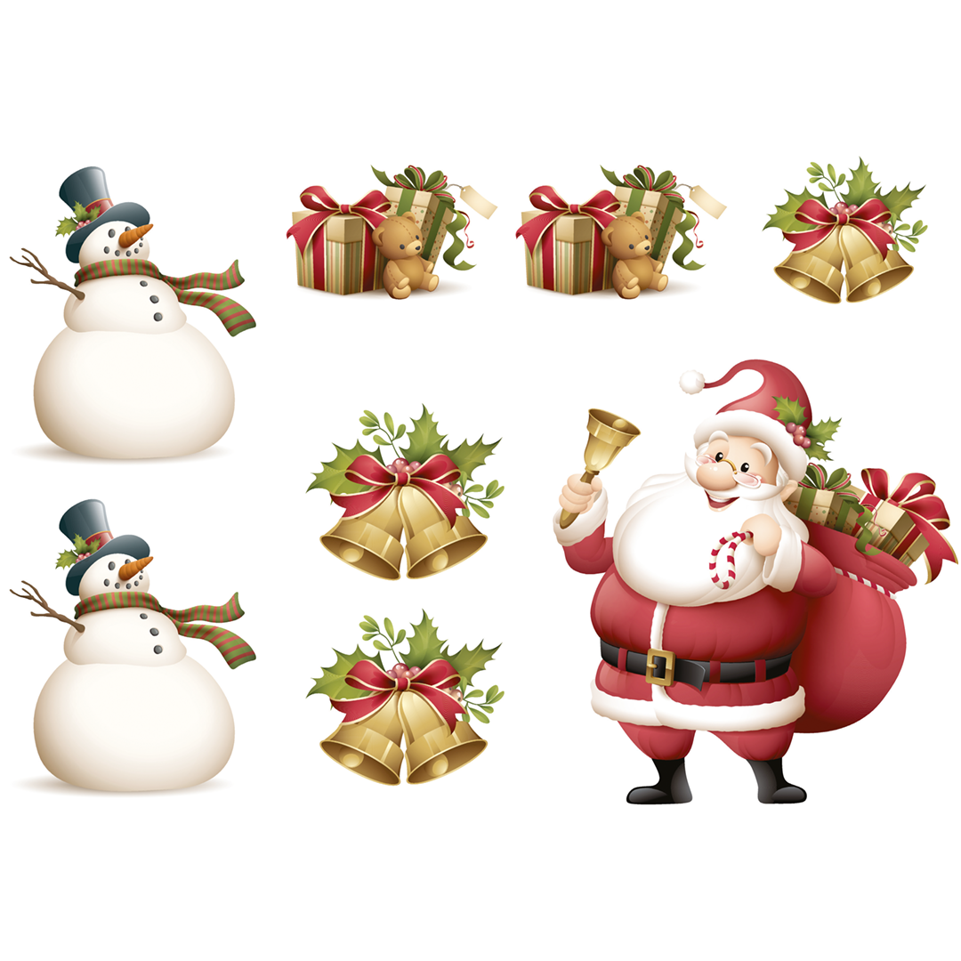 Set: Buch »Fest der Freude« + Fensterbilder  + Weihnachtskarten-Set