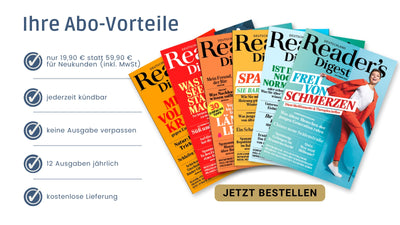 »Reader's Digest« Jahres-Abonnement