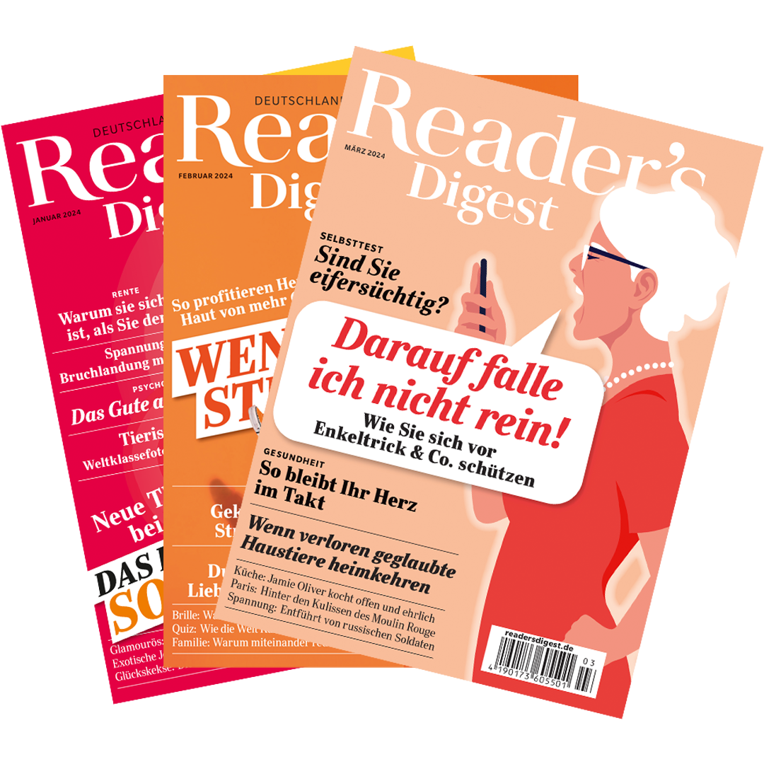 »Reader's Digest« Jahres-Abonnement