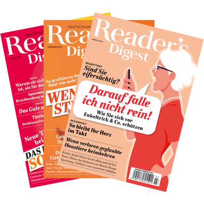 »Reader's Digest« Jahres-Abonnement