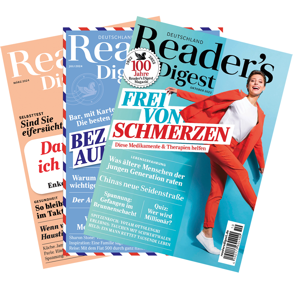 »Reader's Digest« Jahres-Abonnement