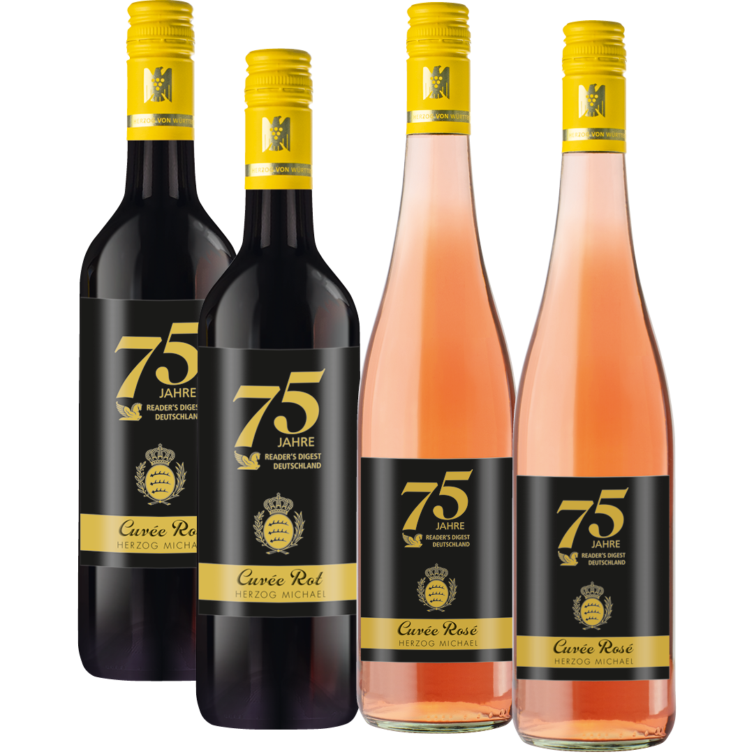 4er Weinpaket "Jubiläumsweine 75 Jahre"