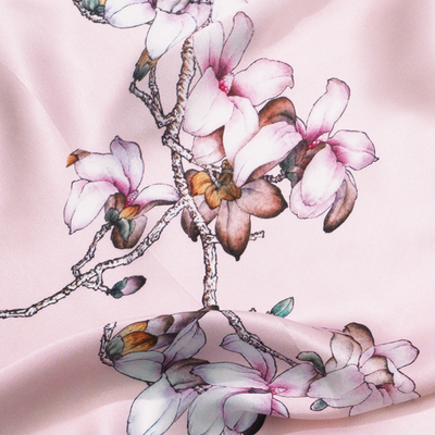 Seidenschal »Schmetterling« mit Schalring