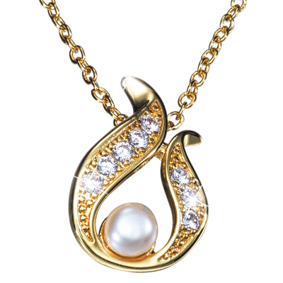 Schmuckset "Perlen & Zirkon"