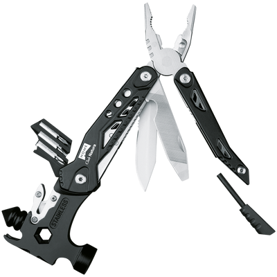 Multi-Tool mit Hammer und Tasche
